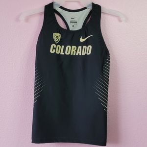 Nike Track & Field Team Issued PAC12 Authentic CU Buffs Singlet Jersey\size XS.